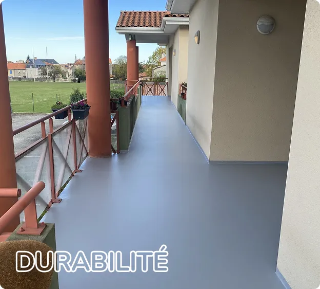 Étanchéité en résine sur balcon à Estancarbon près de Saint-Gaudens en Haute-Garonne 31