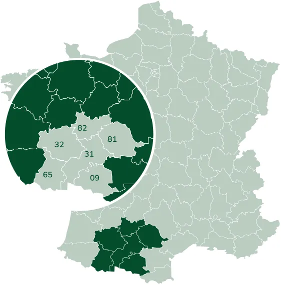 carte zone d'intervention dmdp31