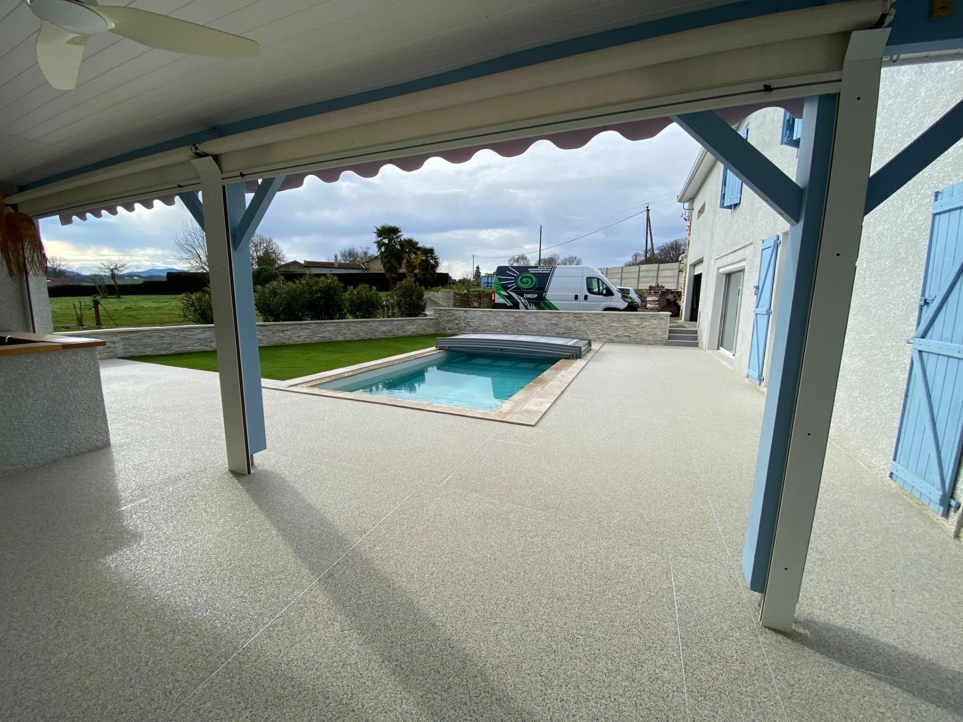 Rénovation de terrasses de piscines