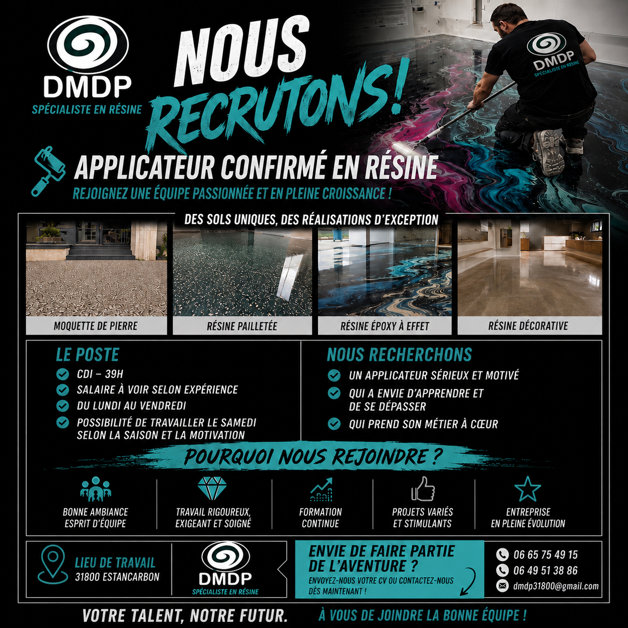 NOUS RECRUTONS