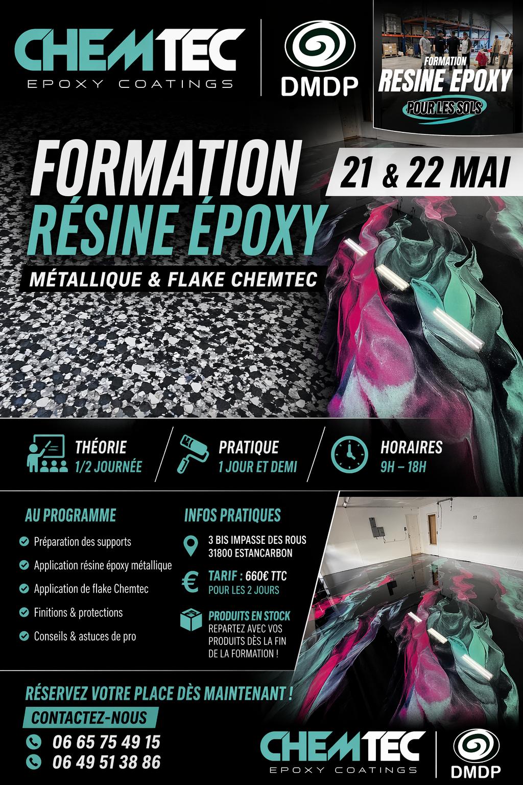 Formation Mai 2026 - Résine Époxy