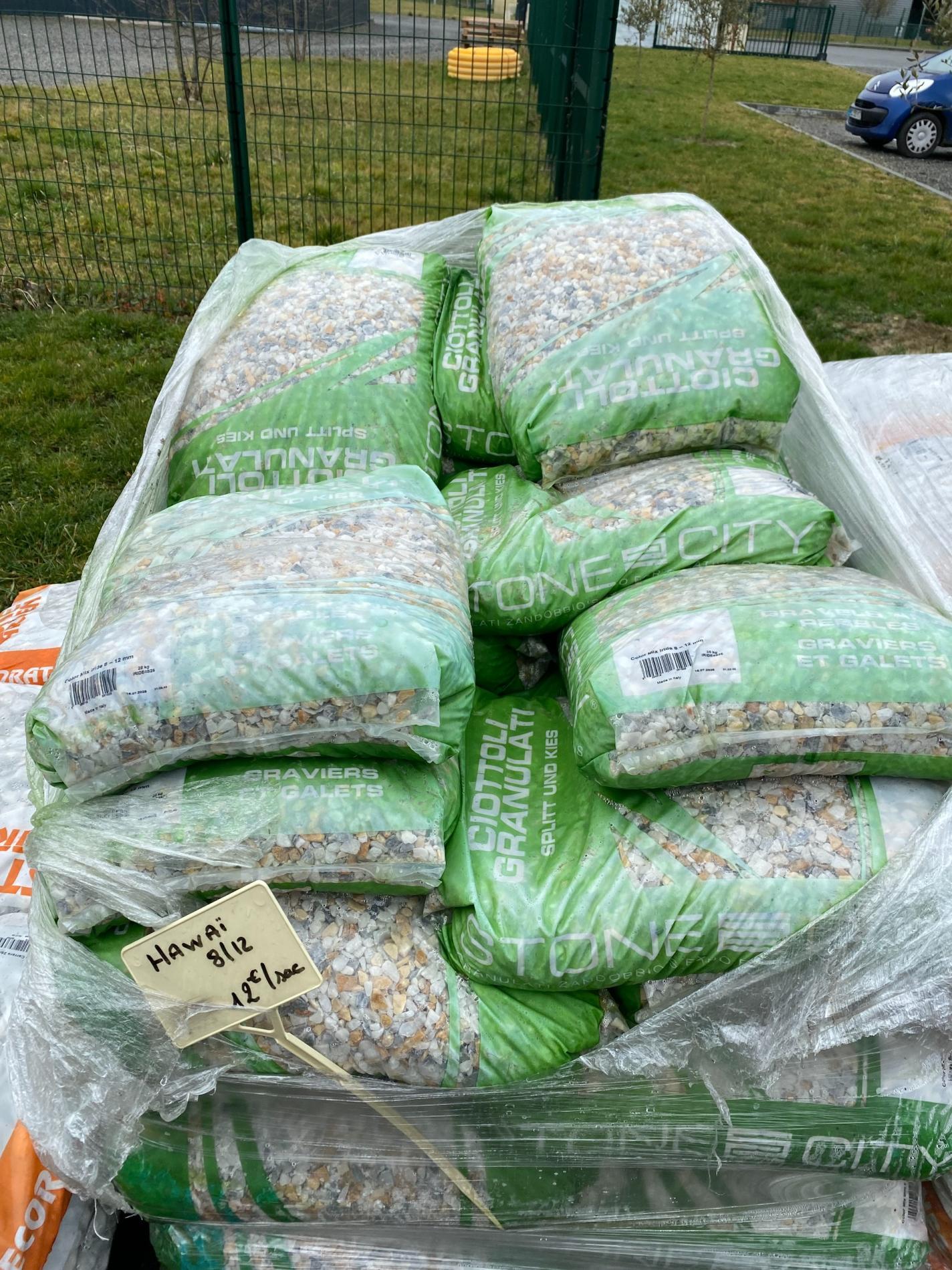 Graviers décoratifs Hawai 8/12